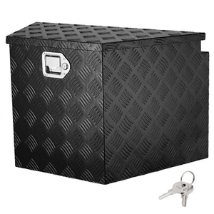 VEVOR Trailer Tongue Tool Storage Box 29x16.2x18 inch Aluminum Alloy + Lock Keys - Picture 1 of 12