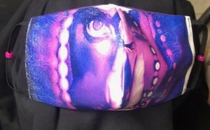 *** Prinz *** WENDE-Gesichtsmaske aus Baumwolle (Handarbeit) - Bild 1 von 2