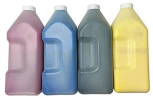 BULK TONER COLOR REFILL FOR Lexmark C540 C544 X543 X544 X546 (4KG) C-Y-M-K - Picture 1 of 1