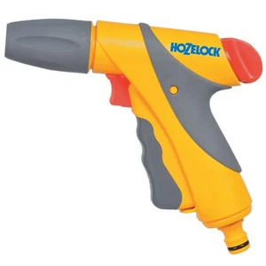 Hozelock Jet Spray Gun Plus Hose Attachment with 3 Spray Patterns for Garden - Picture 1 of 5