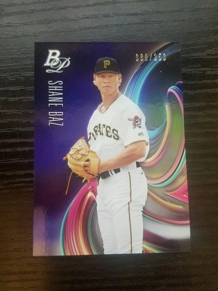 2018 Bowman Platinum Top Prospects Purple #TOP85 Shane Baz /250  - Image 1 of 1