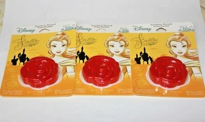 SET BESTEHEND AUS 3 TASTE BEAUTY Lipgloss DISNEY, Erdbeergeschmack, Belle - Bild 1 von 2