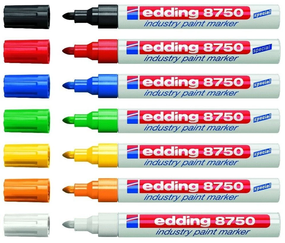 Edding 8750 / 750 (creative) Industrie-Lackmarker 2-4mm Rundspitze Paint Marker - Bild 1 von 1