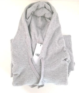 UGG Kyree Micro Terry grau weicher Hoodie Größe Medium Einzelhandel: 68 $ NEU - Bild 1 von 9