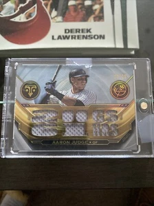 Topps Triple Threads 2019 - Triple Threads Relics #TTR-AJ Aaron Judge/36 (MEM) - Imagen 1 de 2