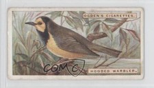 1924 Ogden's Foreign Birds Tobacco Hooded Warbler #46 gc7