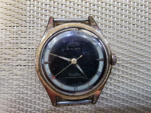 Vintage vergoldete Schweizer Herrenuhr NOBANA NIVAFLEX - 21 Jewels - Bild 1 von 9