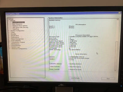 Dell Optiplex 7020 Intel Core I5-4590 3.30GHz No OS Desktop - Image 1 of 4