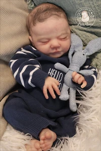 3D skin SAM ❤️RebornDOLL Tally by Elisa Marx , 18 inch smells like a real baby - Picture 1 of 16
