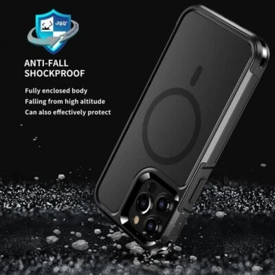 Funda Magnética Protector Grado Militar Para iphone 15 Pro - Imagen 1 de 4