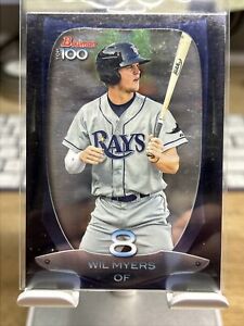 2013 Bowman - Top 100 Prospects #BTP-8 - Wil Myers - Tampa Bay Rays