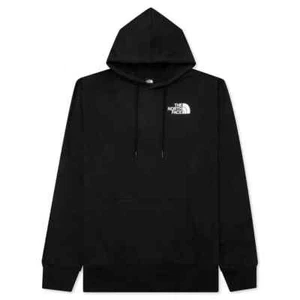 Sudadera con Capucha Pullover The North Face Box Nse Negra/Gráfico Ombre Talla Mediana - Imagen 1 de 5