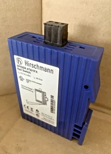 Hirschmann Spider 4TX/1FX Ethernet Rail Switch 9,6-32 Vdc Class 2 Made Germany - Foto 1 di 7
