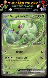 SV: Scarlet & Violet Promo Cards #087 Sprigatito ex - Picture 1 of 2