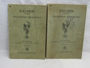 Palmer Massachusetts 1950 & 1948 Telephone Directories Directory New England - Bild 1 von 3