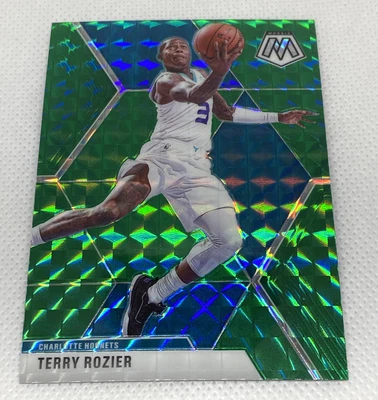 2019-20 Panini Prizm Mosaic Terry Rozier #72 Hornets Green Prizm Parallel #A1 - Image 1 of 2