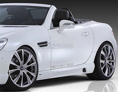 Mercedes Benz Vinyl Decal Sport Racing sticker emblem logo SILVER - Image 1 of 2