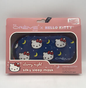 The Creme Shop x Hello Kitty Moon Star Limited Edition Silky Sleep Mask New