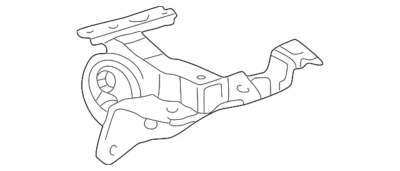 Montaje aislador motor izquierdo original Toyota RAV4 2001-2005 CATM 12372-28041 OEM Foto 1 de 3