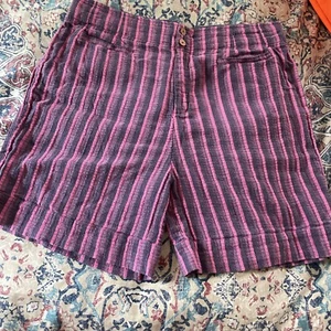 Soft Surroundings Striped Shorts Size L - Picture 1 of 7