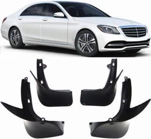 For 2013-2021 Mercedes Benz S Class Saloon W222 New Splash Guards Mud Flaps - Picture 1 of 10