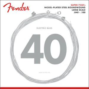 Fender 7250L NPS Roundwound Electric Bass Strings, Long-Scale LIGHT 40-100 - Picture 1 of 1