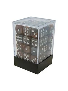 36 x 12 mm d6 Industrial DICE Set - Cobre y Acero - Imagen 1 de 1