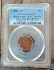 See Video! 1960 D/D Large Date Lincoln Cent Error Rpm Fs-502 Pcgs Unc Details