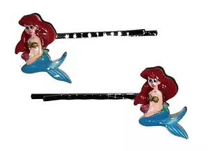 MERMAID Fantasy handgefertigte Haarspangen mit Bobby Pin - 2er Set - SALE - Bild 1 von 3