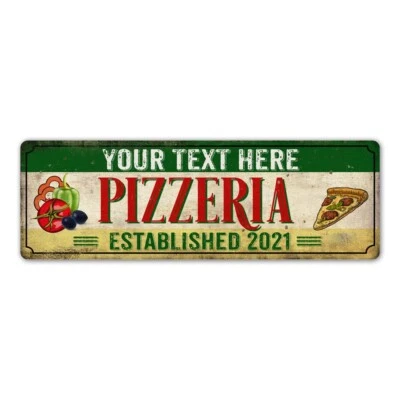 Personalized Name Pizzeria Wall Decor Gift Kitchen Decor Chef Gift 106180097001 - Image 1 of 4