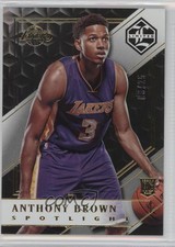 2015-16 Panini Limited Spotlight Gold /25 Anthony Brown #172 Rookie RC