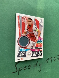 Topps Champions League 20 21 Extra Matchworn Tadic Memorabilia 2021 Match Attax - Imagen 1 de 1