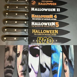 Halloween Michael Myers 6 Knife Set - Picture 1 of 3