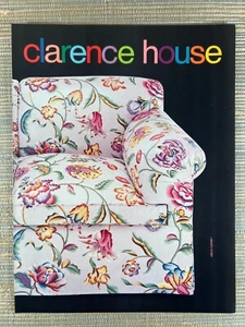 Clarence House Stoff Vieux Carre Floral Sofa 1982 Vintage Print Ad - Bild 1 von 1