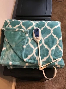 Beautyrest Electric Blanket Throw Heated Microfiber Soft 60" x 70" - Picture 1 of 2