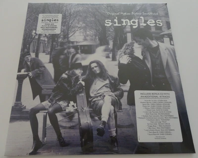 SINGLES MOVIE SOUNDTRACK ~ LTD ED 25th ANNIV 2x 180g LPs + BONUS CD pearl jam - Image 1 of 4