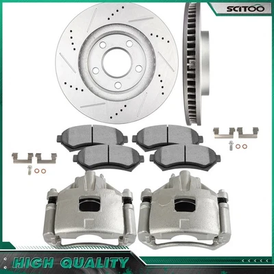 For 2000-2005 CHEVROLET IMPALA Front Brake Calipers Disc/Rotor Ceramic Pad - Изображение 1 из 4