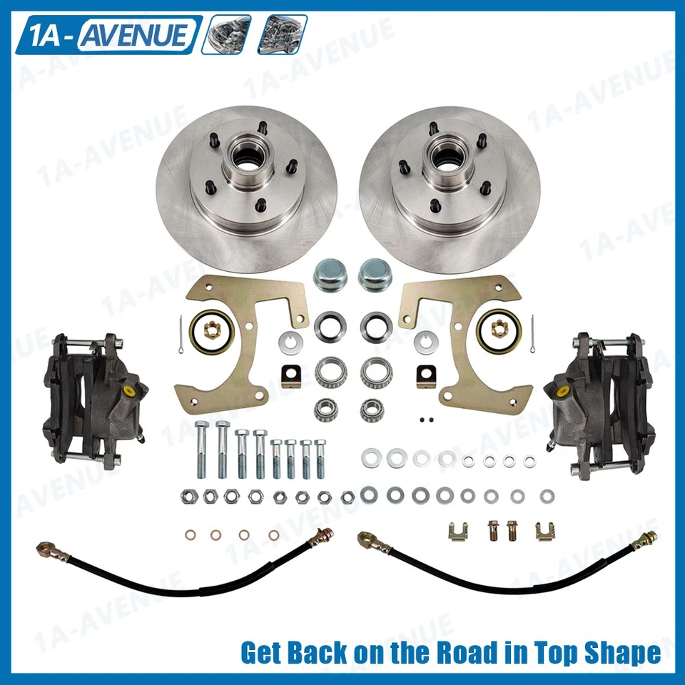 Deluxe Disc Brake Conversion Kit For 47-59 Chevy GMC 3100 1/2-Ton Pickup Truck - Изображение 1 из 4