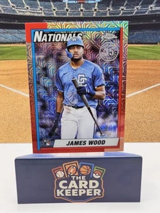James Wood ROOKIE MOJO REFRACTOR 2025 Topps Update SILVER PACK #U90C-30 - Bild 1 von 3