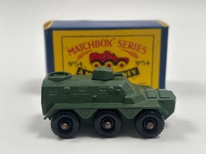 MATCHBOX SERIES A MOKO LENSEY - SARACEN PERSONNEL CARRIER #54 + Boîte - Imagen 1 de 21