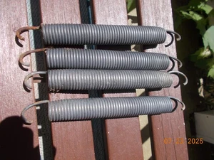 4 Used Springs for Trampoline? 8-1/2" Overall Length, Some Surface Rust - Picture 1 of 2