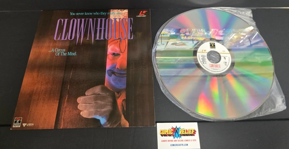 Victor Salva's ClownHouse (1990) Laserdisc Sam Rockwell Foto 1 de 1