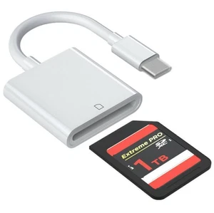 USB Typ C auf USB-C OTG Adapter SD-Kartenleser für Android MacBook Windows Neu - Bild 1 von 9