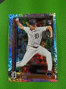 2025 Topps Update Chase Lee SP Rookie Sandglitter Card #US167 Detroit Tigers⚾ - Bild 1 von 8