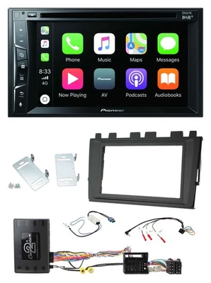 Pioneer Lenkrad USB DVD Bluetooth DAB 2DIN Autoradio für VW Polo ab 2018 MIB II - Bild 1 von 4