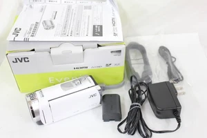 JVC Everio GZ-HM133-W 60X Camcorder White +Return Guarantee, Confirmed Playback - Picture 1 of 8