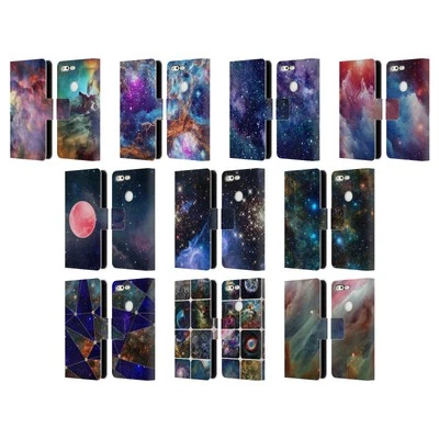 OFFICIAL COSMO18 SPACE LEATHER BOOK WALLET CASE FOR GOOGLE PHONES - Image 1 of 4