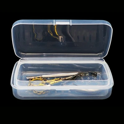 Caja esterilizadora de herramientas para uñas, bandeja de esterilización de plástico para pinzas, herramientas para uñas,... Foto 1 de 4
