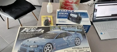 Voiture Thermique 1/10e Nissan Skyline GT-R HPI_RS4-2 Complète Full Options - Photo 1/4