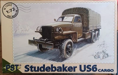 PST 72022 - Truck, Cargo - 2 1/2 ton (6x4) STUDEBAKER US6  - plastic kit 1/72 - Immagine 1 di 2